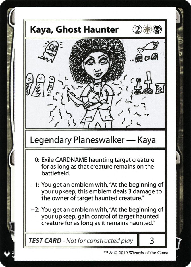 Kaya, Ghost Haunter [Mystery Booster Playtest Cards] | Anubis Games and Hobby