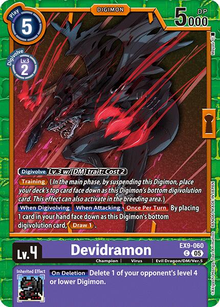 Devidramon [EX9-060] [Versus Monsters] | Anubis Games and Hobby