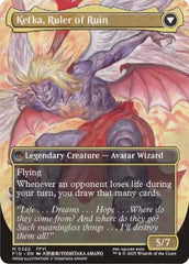 Kefka, Court Mage // Kefka, Ruler of Ruin (Borderless) (0322) [FINAL FANTASY] | Anubis Games and Hobby