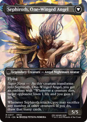 Sephiroth, Fabled SOLDIER // Sephiroth, One-Winged Angel (Borderless) (0317) [FINAL FANTASY] | Anubis Games and Hobby