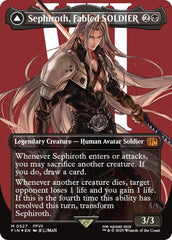 Sephiroth, Fabled SOLDIER // Sephiroth, One-Winged Angel (Borderless) (Surge Foil) [FINAL FANTASY] | Anubis Games and Hobby