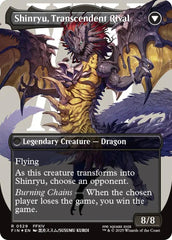 Zenos yae Galvus // Shinryu, Transcendent Rival (Borderless) (Surge Foil) [FINAL FANTASY] | Anubis Games and Hobby