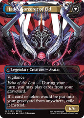 Emet-Selch, Unsundered // Hades, Sorcerer of Eld (Borderless) (Surge Foil) [FINAL FANTASY] | Anubis Games and Hobby