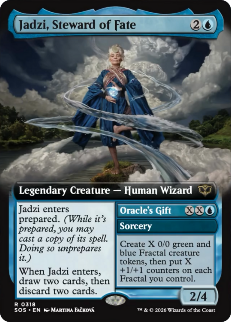Jadzi, Steward of Fate (Extended Art) [Secrets of Strixhaven] | Anubis Games and Hobby