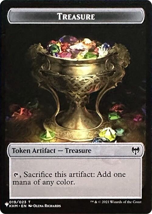 Treasure // Egg Double-Sided Token [Secret Lair Drop Series] | Anubis Games and Hobby