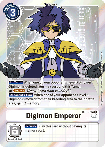 Digimon Emperor [BT8-094] [New Awakening] | Anubis Games and Hobby