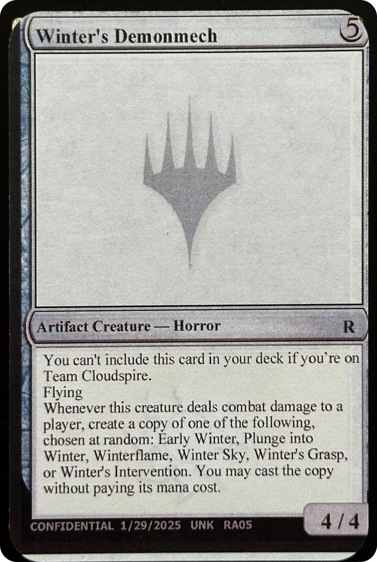 Winter's Demonmech [Unknown Event] | Anubis Games and Hobby