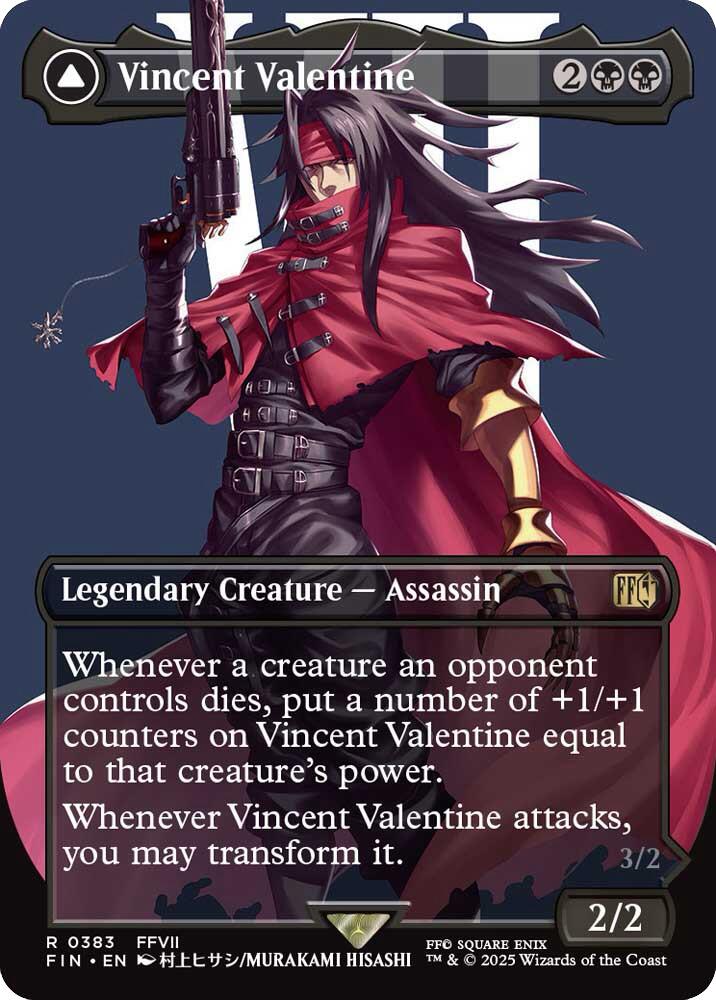 Vincent Valentine // Galian Beast (Borderless) [FINAL FANTASY] | Anubis Games and Hobby
