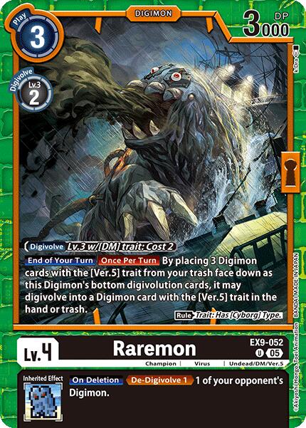 Raremon [EX9-052] [Versus Monsters] | Anubis Games and Hobby