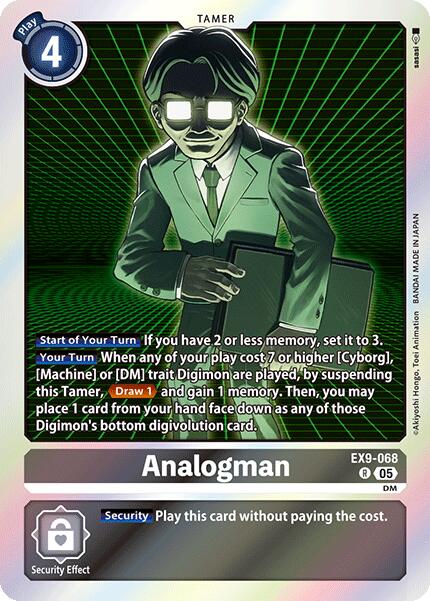 Analogman [EX9-068] [Versus Monsters] | Anubis Games and Hobby