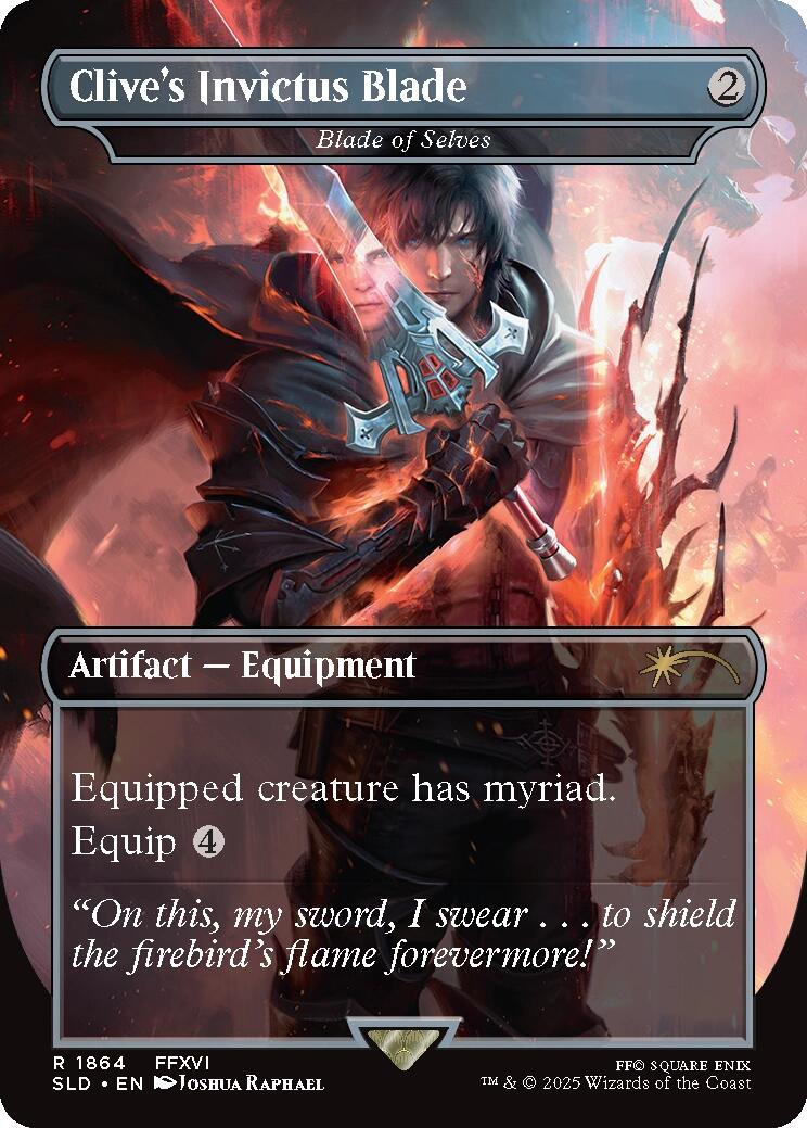 Clive's Invictus Blade - Blade of Selves [Secret Lair Drop Series] | Anubis Games and Hobby