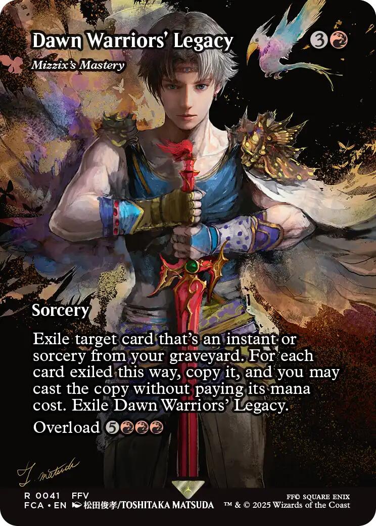 Dawn Warriors' Legacy - Mizzix's Mastery (Showcase) [FINAL FANTASY : Through the Ages] | Anubis Games and Hobby