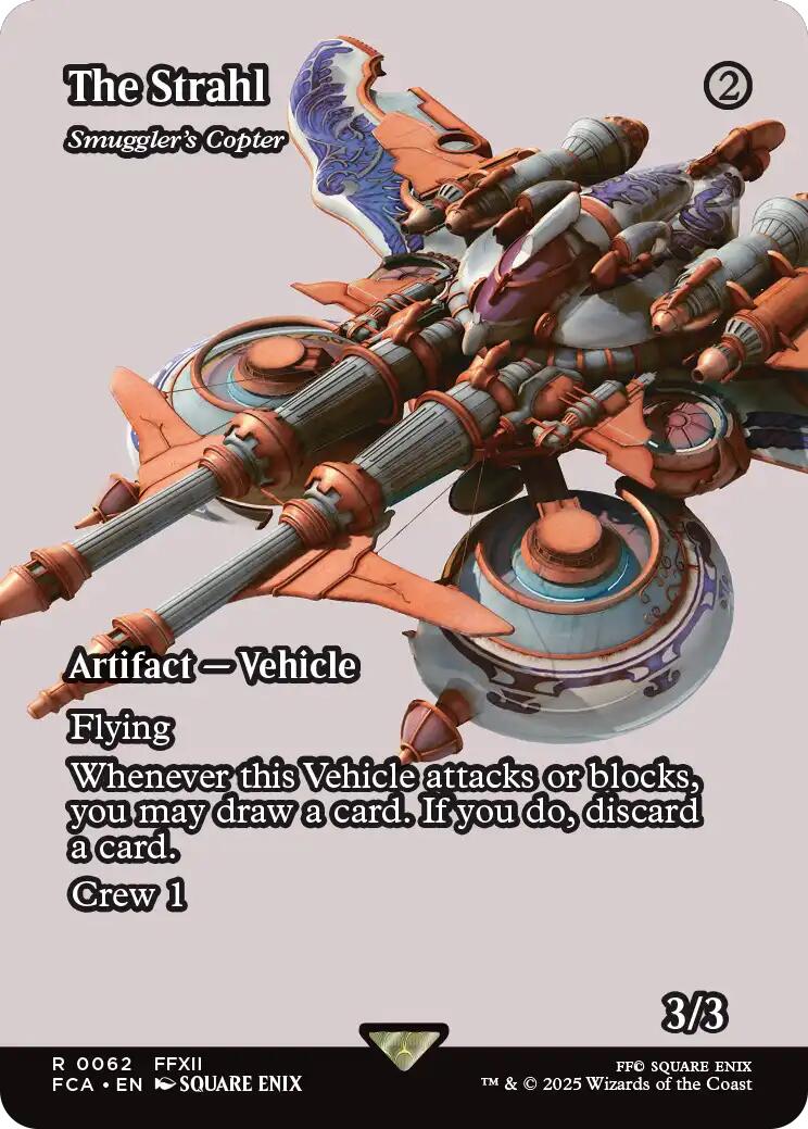 The Strahl - Smuggler's Copter (Showcase) [FINAL FANTASY : Through the Ages] | Anubis Games and Hobby