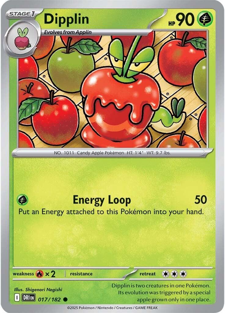 Dipplin (017/182) [Scarlet & Violet: Destined Rivals] | Anubis Games and Hobby