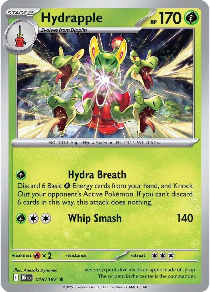 Hydrapple (018/182) [Scarlet & Violet: Destined Rivals] | Anubis Games and Hobby
