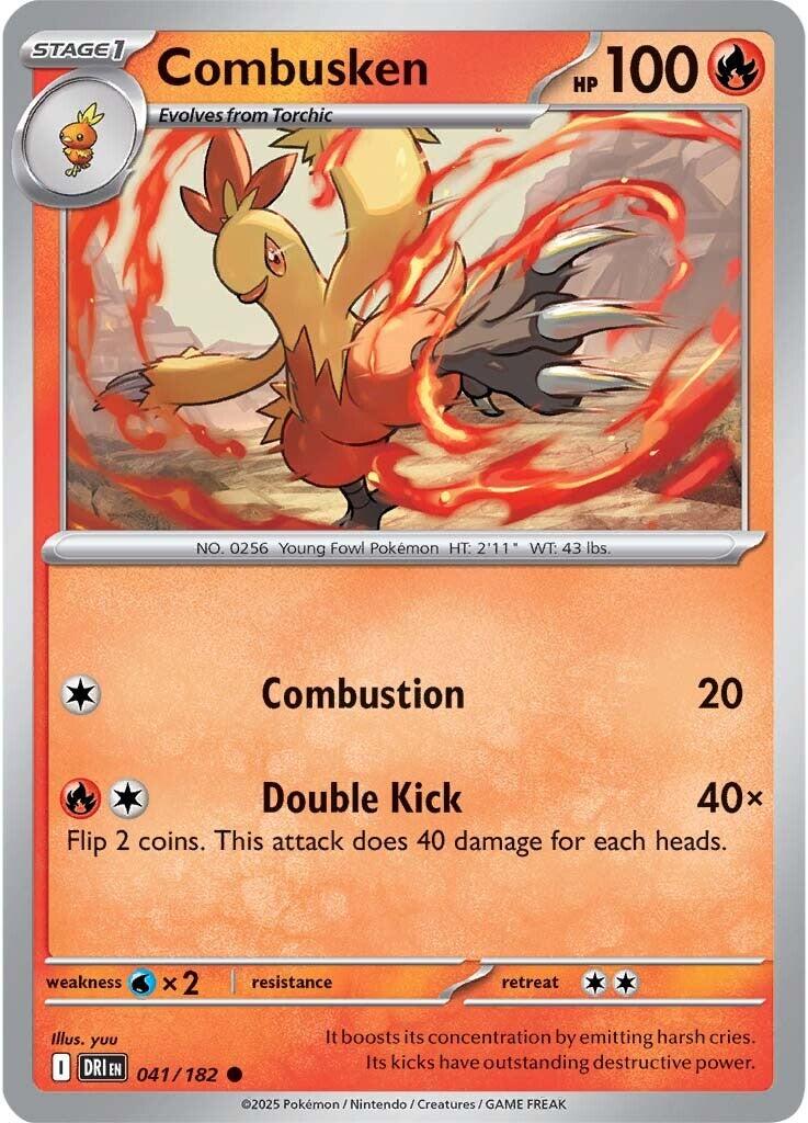 Combusken (041/182) [Scarlet & Violet: Destined Rivals] | Anubis Games and Hobby