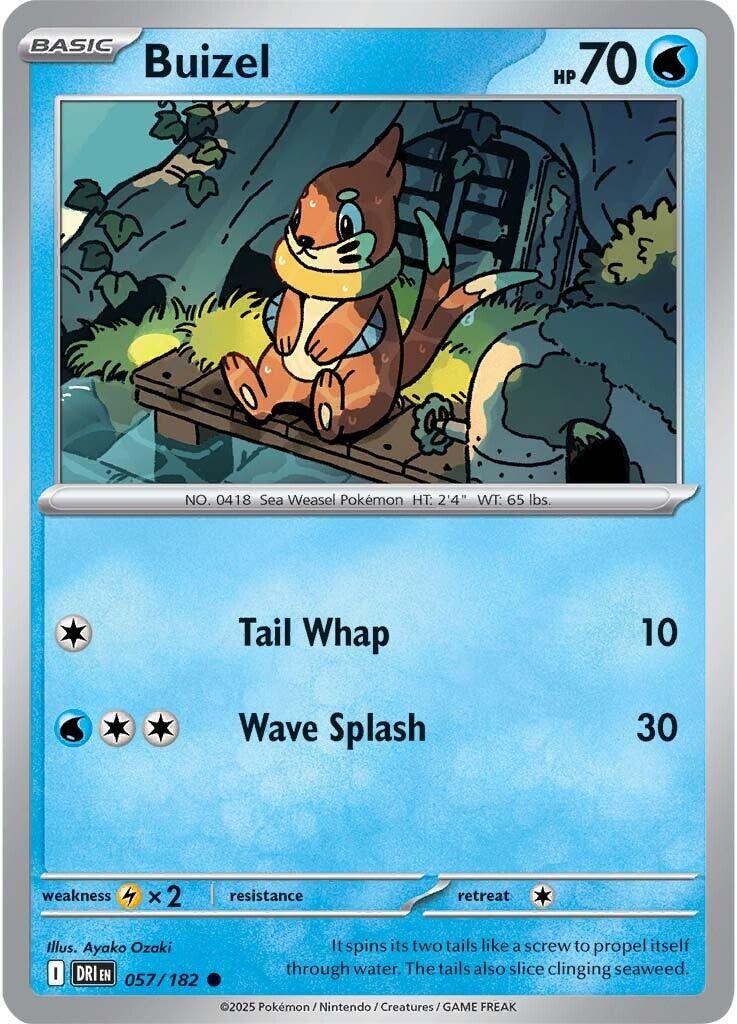 Buizel (057/182) [Scarlet & Violet: Destined Rivals] | Anubis Games and Hobby