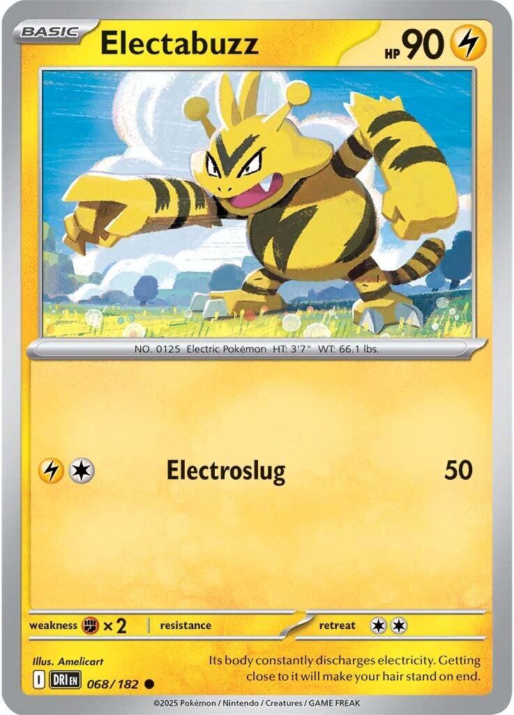 Electabuzz (068/182) [Scarlet & Violet: Destined Rivals] | Anubis Games and Hobby