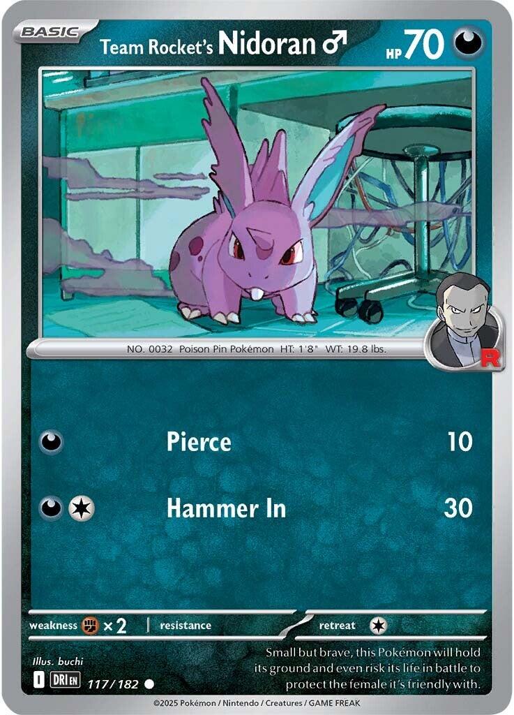Team Rocket's Nidorand (117/182) [Scarlet & Violet: Destined Rivals] | Anubis Games and Hobby