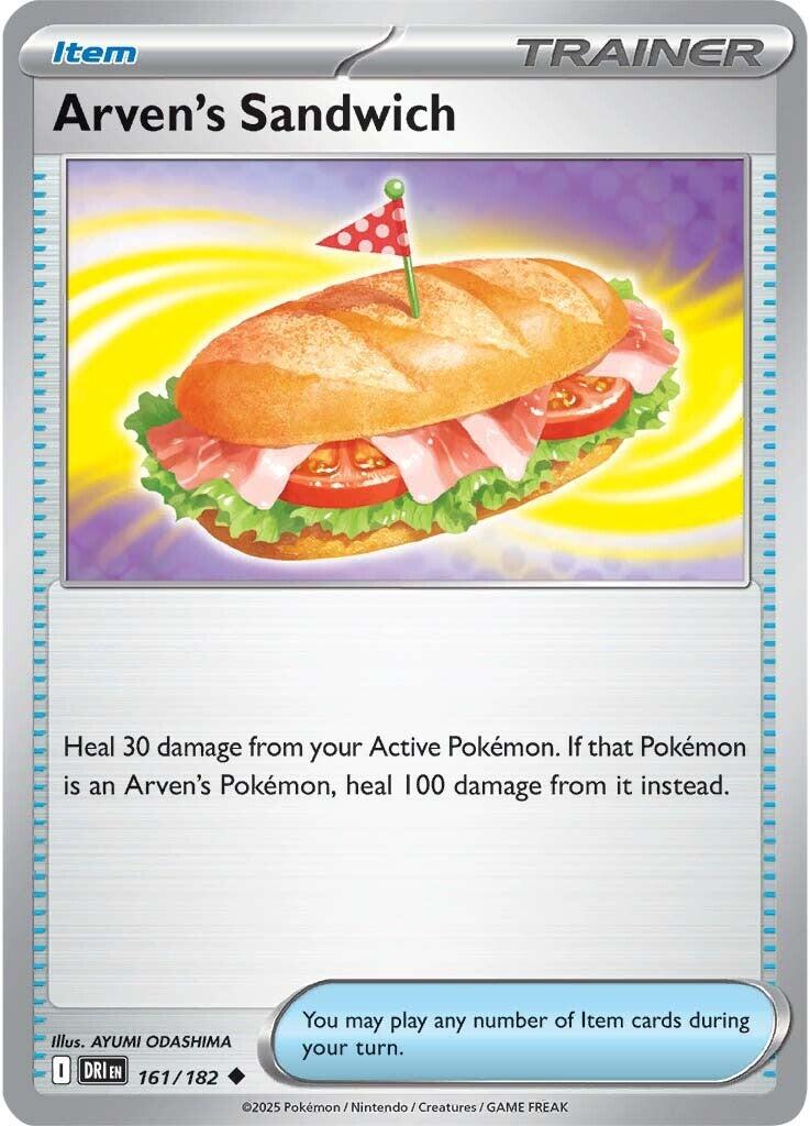 Arven's Sandwich (161/182) [Scarlet & Violet: Destined Rivals] | Anubis Games and Hobby