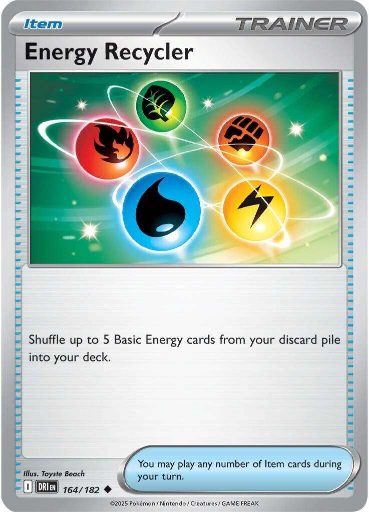Energy Recycler (164/182) [Scarlet & Violet: Destined Rivals] | Anubis Games and Hobby