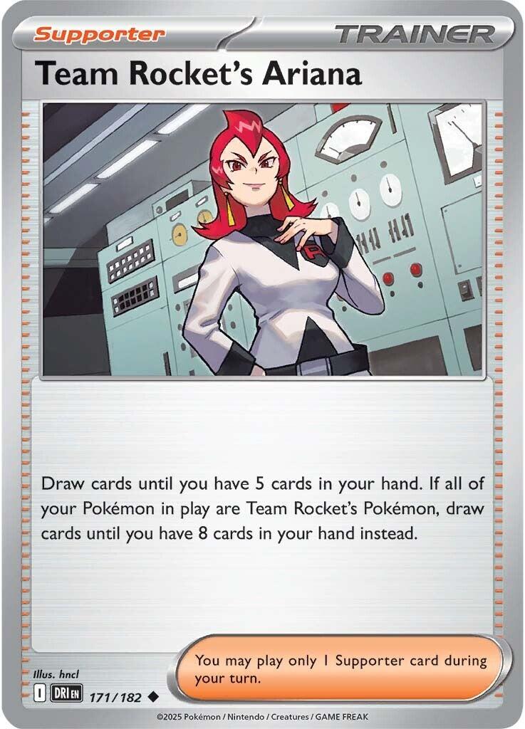 Team Rocket's Ariana (171/182) [Scarlet & Violet: Destined Rivals] | Anubis Games and Hobby