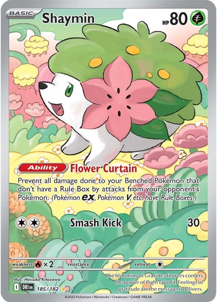 Shaymin (185/182) [Scarlet & Violet: Destined Rivals] | Anubis Games and Hobby