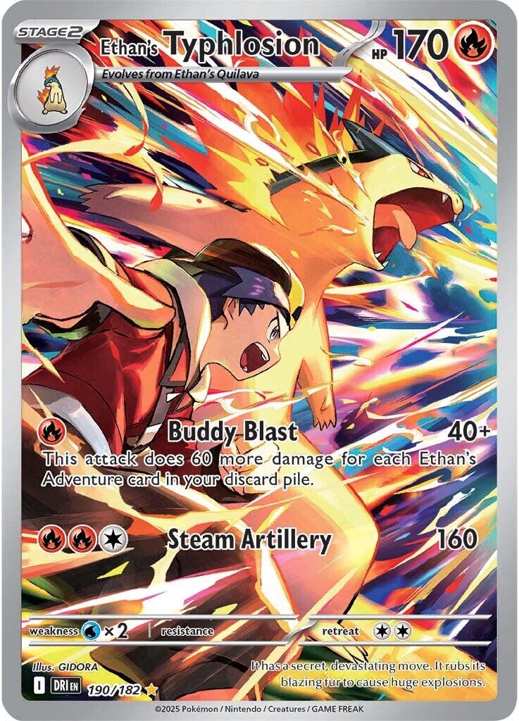 Ethan's Typhlosion (190/182) [Scarlet & Violet: Destined Rivals] | Anubis Games and Hobby