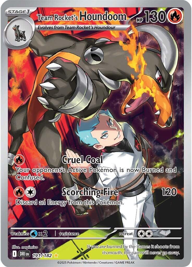 Team Rocket's Houndoom (191/182) [Scarlet & Violet: Destined Rivals] | Anubis Games and Hobby