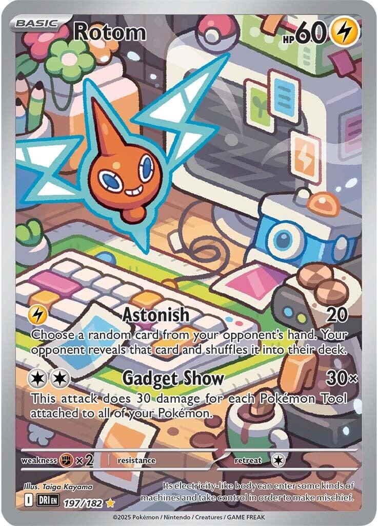 Rotom (197/182) [Scarlet & Violet: Destined Rivals] | Anubis Games and Hobby