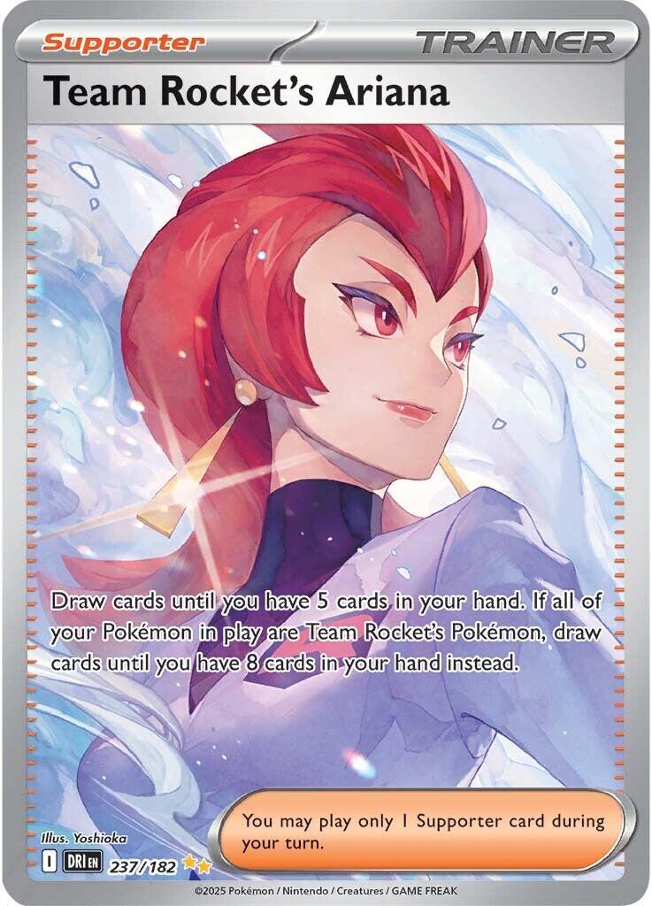 Team Rocket's Ariana (237/182) [Scarlet & Violet: Destined Rivals] | Anubis Games and Hobby