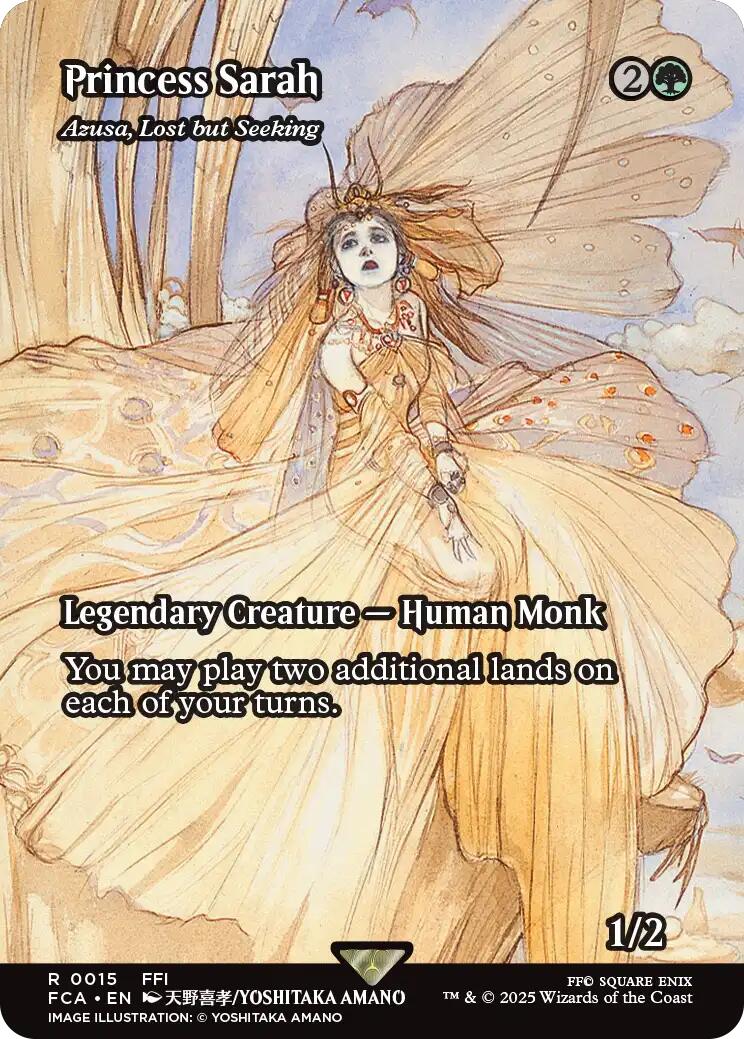 Princess Sarah - Azusa, Lost but Seeking (Showcase) [FINAL FANTASY : Through the Ages] | Anubis Games and Hobby