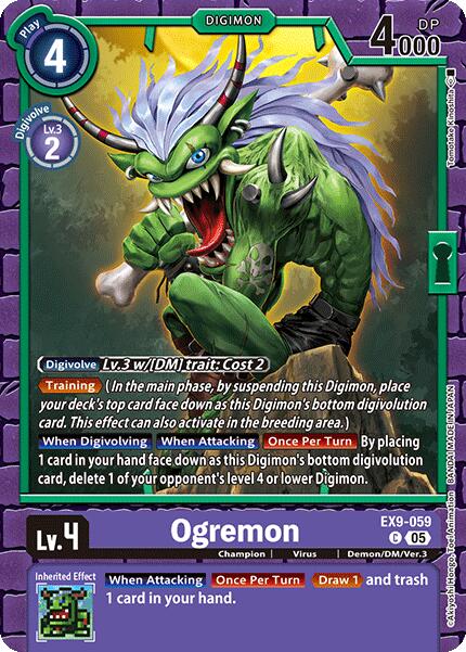 Ogremon [EX9-059] [Versus Monsters] | Anubis Games and Hobby