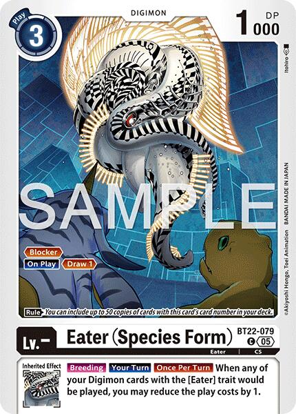 Eater [BT22-079] (Species Form) [Cyber Eden] | Anubis Games and Hobby