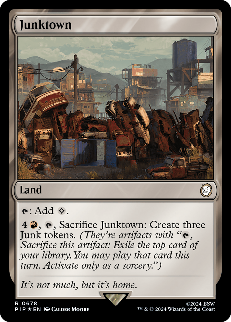 Junktown (Surge Foil) [Fallout] | Anubis Games and Hobby