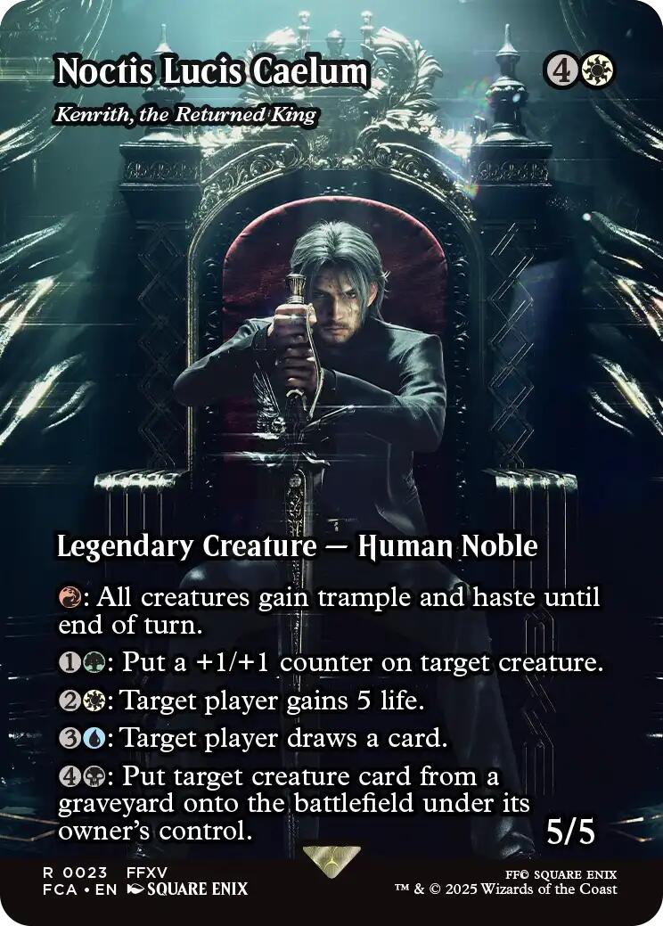 Noctis Lucis Caelum - Kenrith, the Returned King (Showcase) [FINAL FANTASY : Through the Ages] | Anubis Games and Hobby