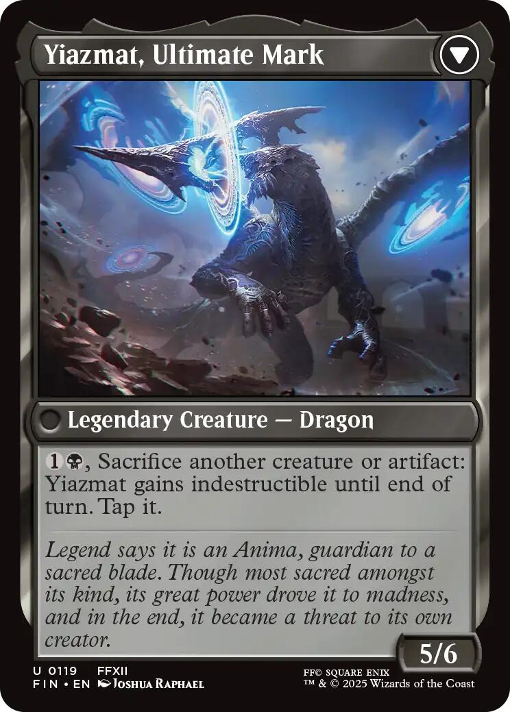 Sidequest: Hunt the Mark // Yiazmat, Ultimate Mark [FINAL FANTASY] | Anubis Games and Hobby