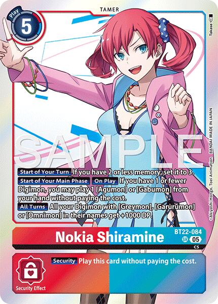 Nokia Shiramine [BT22-084] [Cyber Eden] | Anubis Games and Hobby