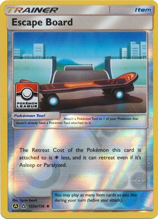 Escape Board (122a/156) (League Promo) [Sun & Moon: Ultra Prism] | Anubis Games and Hobby