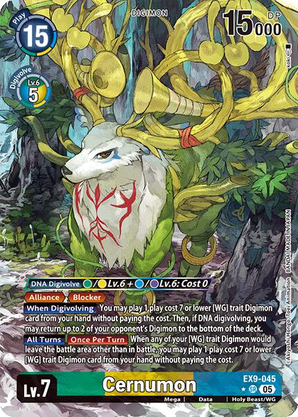Cernumon [EX9-045] (Alternate Art) [Versus Monsters] | Anubis Games and Hobby