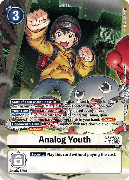 Analog Youth [EX9-069] (Alternate Art) [Versus Monsters] | Anubis Games and Hobby