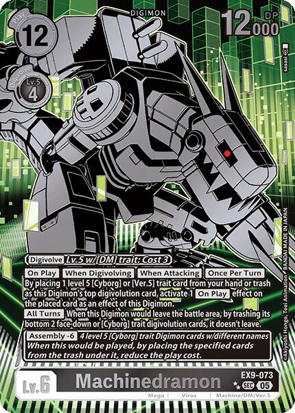 Machinedramon [EX9-073] (Rare Pull) [Versus Monsters] | Anubis Games and Hobby