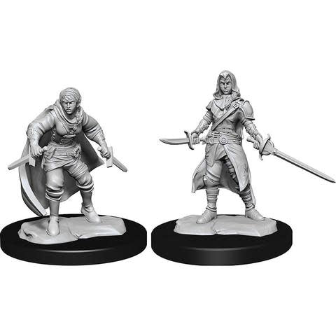 Female Half-Elf Rogue - Unpainted | Anubis Games and Hobby
