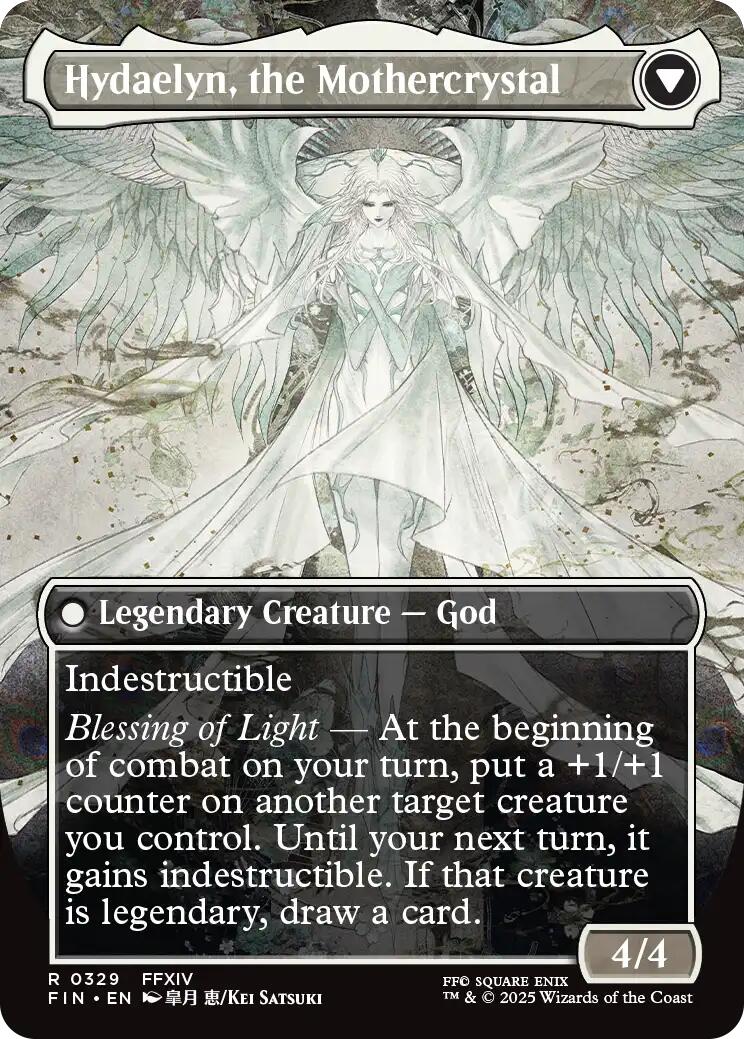 Venat, Heart of Hydaelyn // Hydaelyn, the Mothercrystal (Borderless) [FINAL FANTASY] | Anubis Games and Hobby