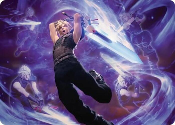 Cloud's Limit Break Art Card [FINAL FANTASY Art Series] | Anubis Games and Hobby