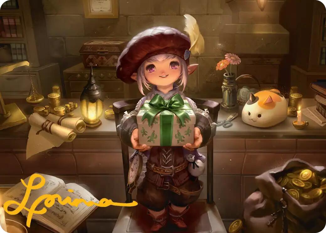 Tataru Taru Art Card (Gold-Stamped Signature) [FINAL FANTASY Art Series] | Anubis Games and Hobby