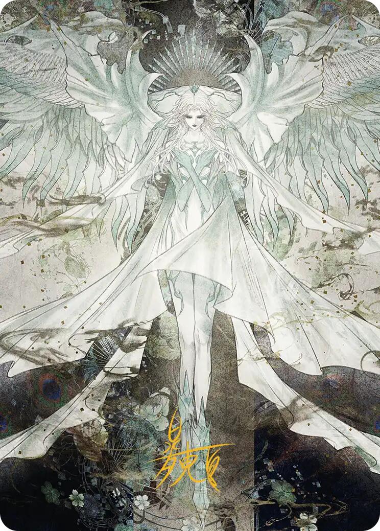 Hydaelyn, the Mothercrystal Art Card (Gold-Stamped Signature) [FINAL FANTASY Art Series] | Anubis Games and Hobby