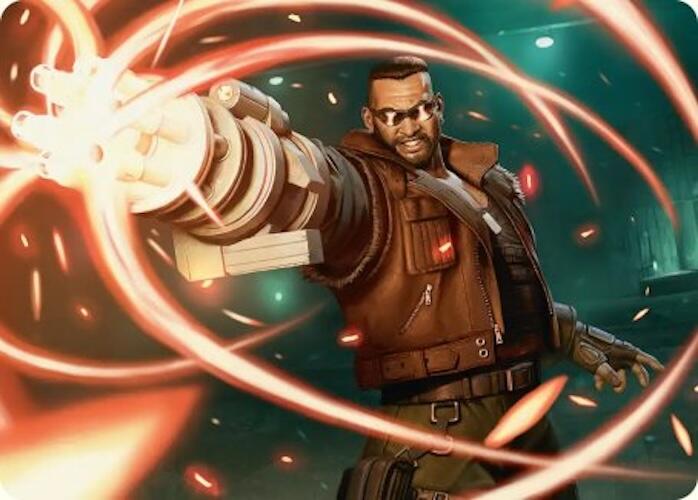 Barret Wallace Art Card [FINAL FANTASY Art Series] | Anubis Games and Hobby