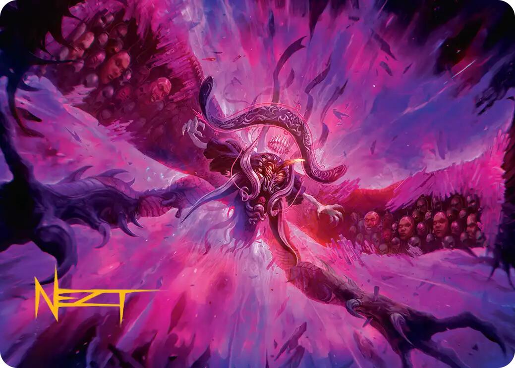 Hades, Sorcerer of Eld Art Card (Gold-Stamped Signature) [FINAL FANTASY Art Series] | Anubis Games and Hobby