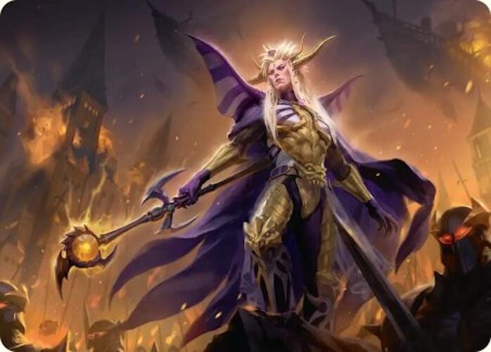 The Emperor of Palamecia Art Card [FINAL FANTASY Art Series] | Anubis Games and Hobby